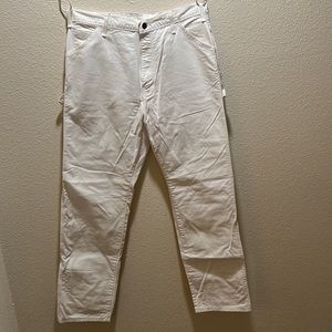 Dickies White Carpenter Pants